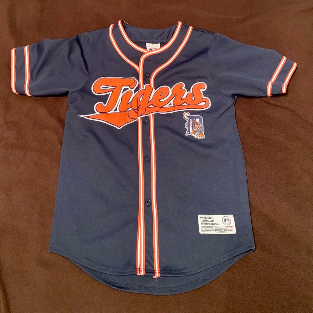 Detroit Tigers Jersey Style Shirt